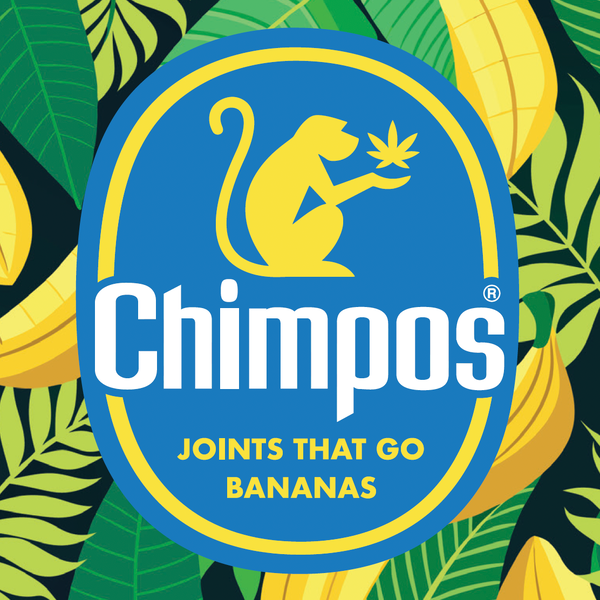 Photograph of product: Chimpos Citrus Burst 10PK-1G Preroll  Hybrid 31.57%TH-oui