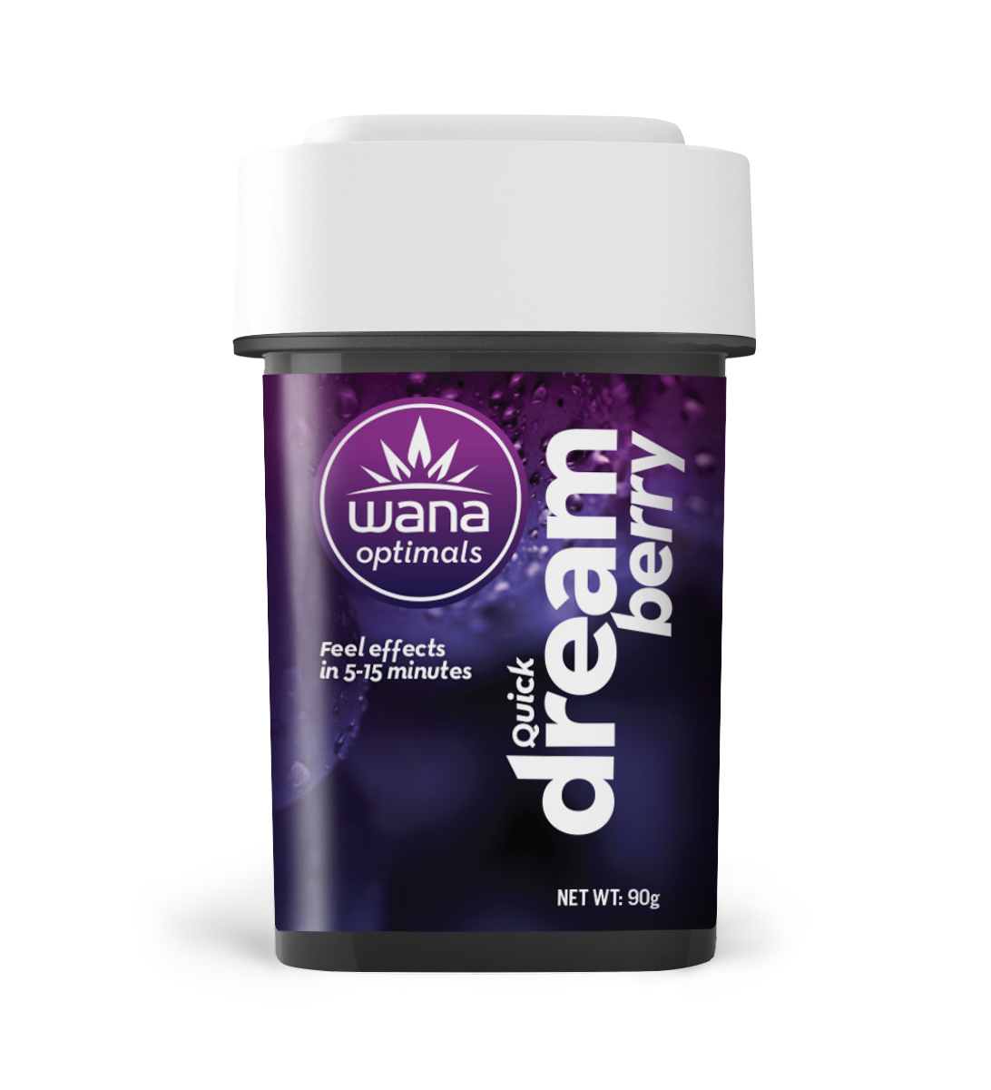 Photograph of product: Wana Optimals Quick Dream Berry Gummies 00332