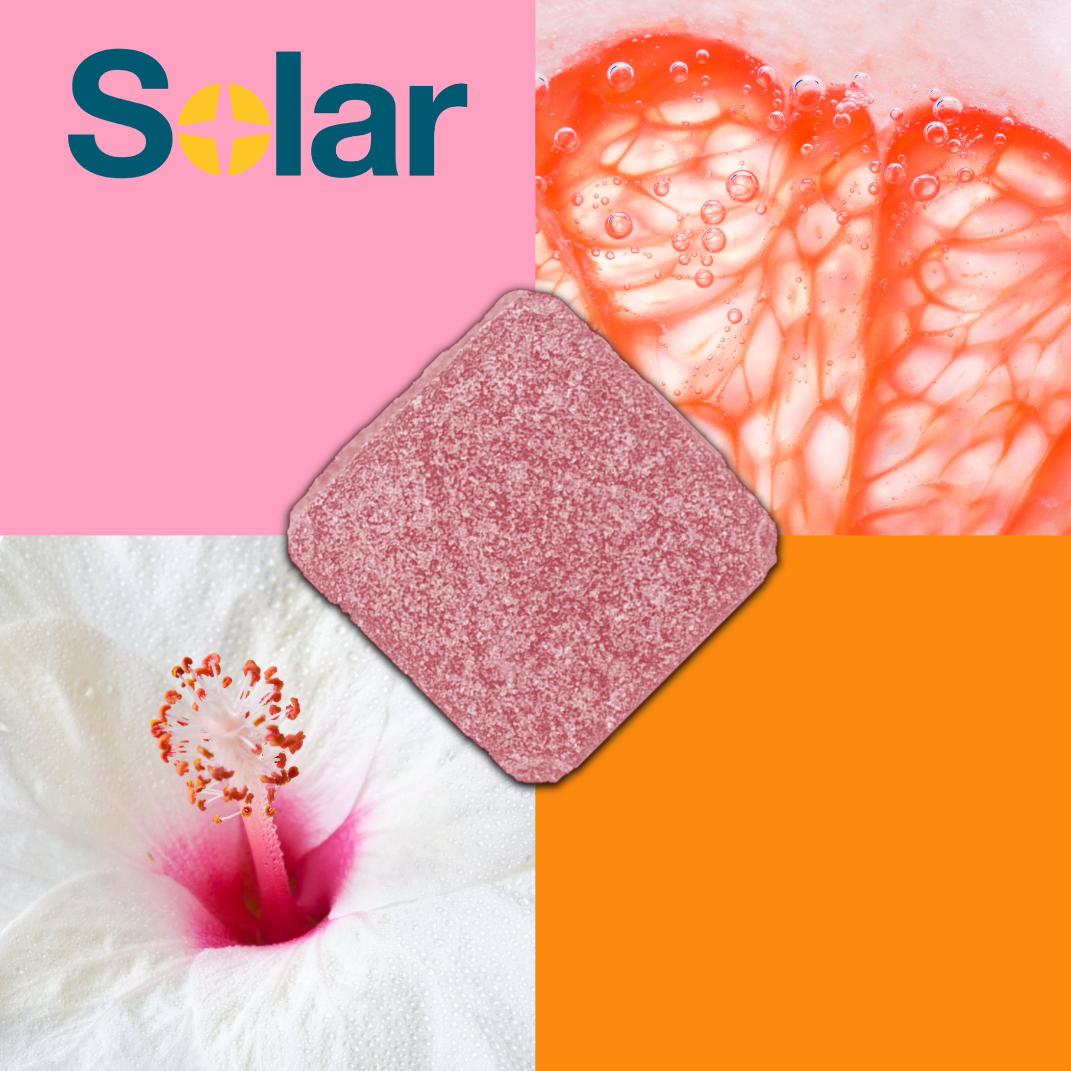 Photograph of product: Cruise | Grapefruit Hibiscus | Solar Gummies | 20pk