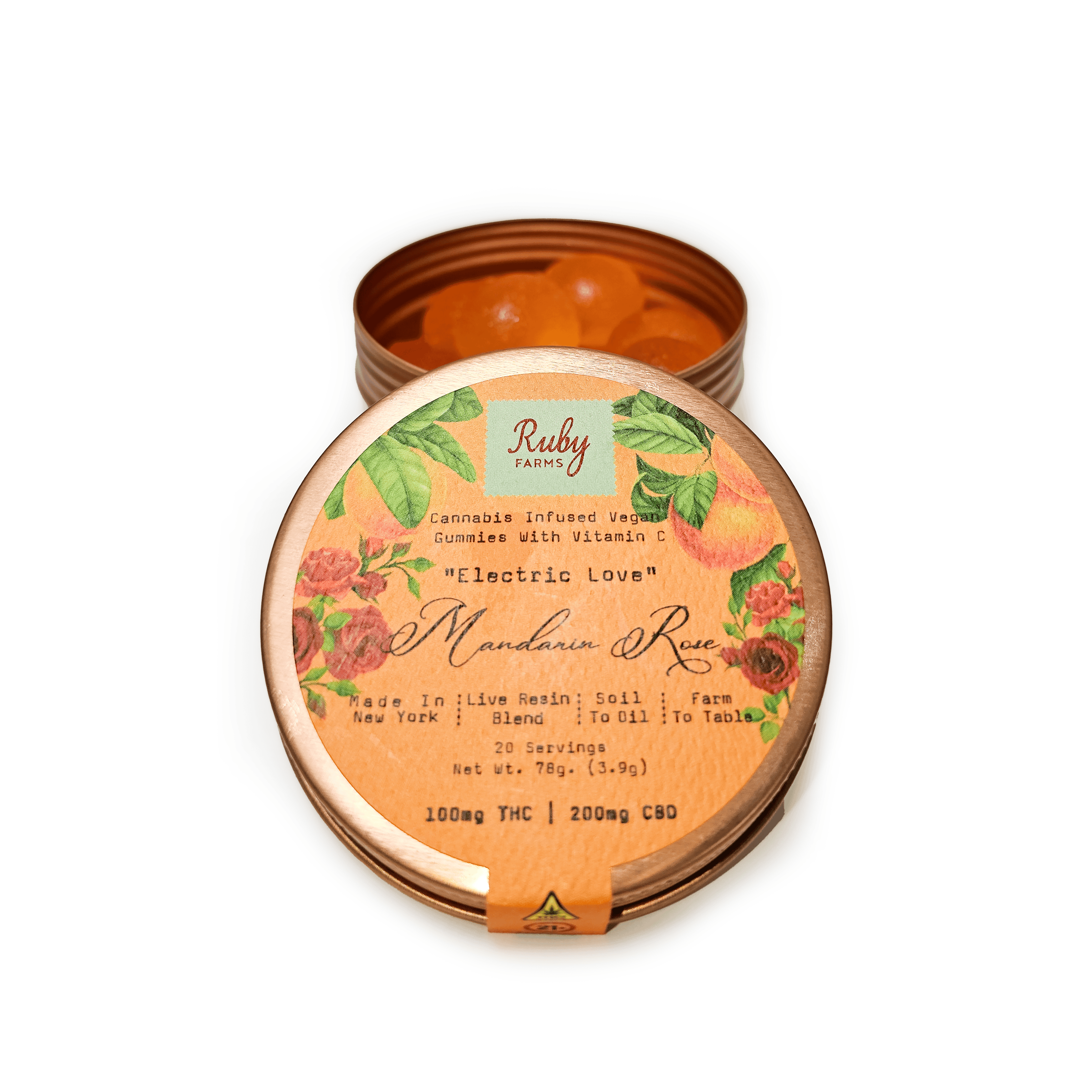 Photograph of Product: Mandarin Rose | Gummies