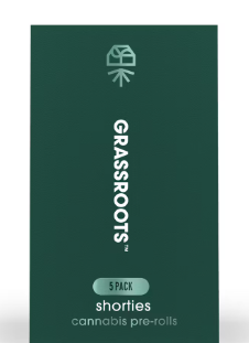 Photograph of product: Grassroots| Preroll | Garlic Cookies| Take | 5 Pack 2g- Oui'd