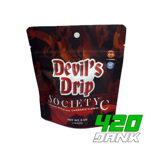 Photograph of product: Society C - Prepack - Devil's Drip - 3.5g