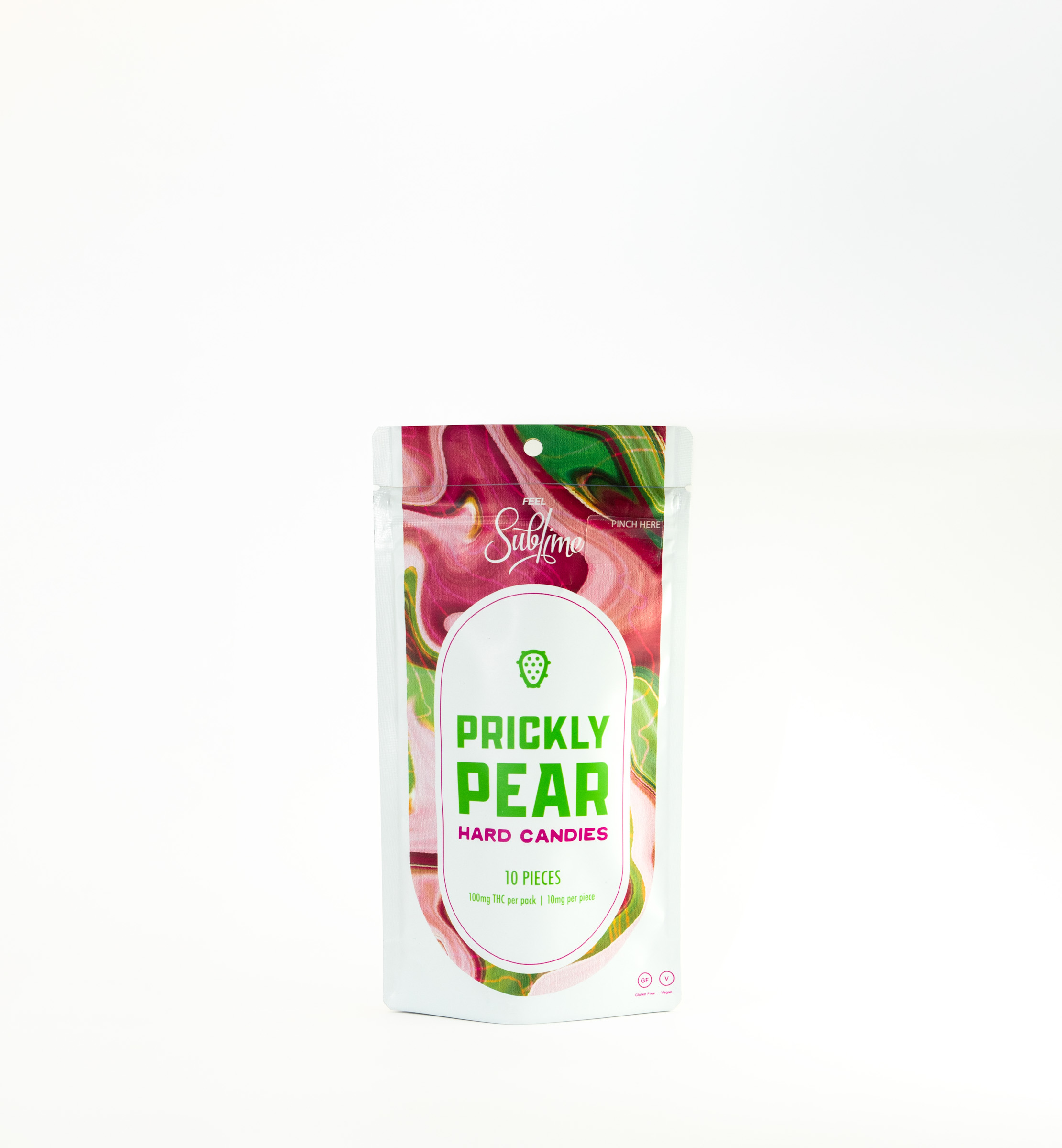 Photograph of product: Prickly Pear Hard Candy | 100mg