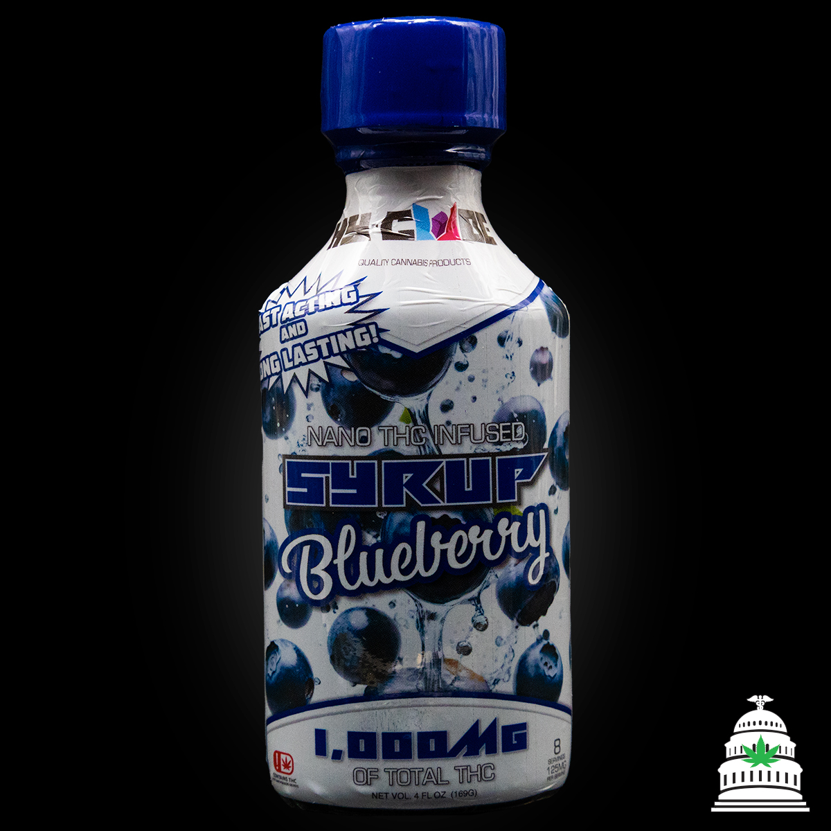 Photograph of product: Blueberry - Hy Cube Syrup