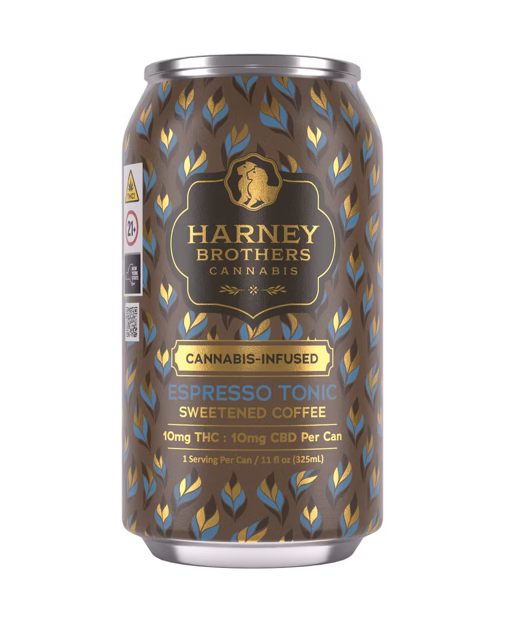 Photograph of Product: Harney Brothers Cannabis - Espresso Tonic - 11oz - 10mg - Beverage