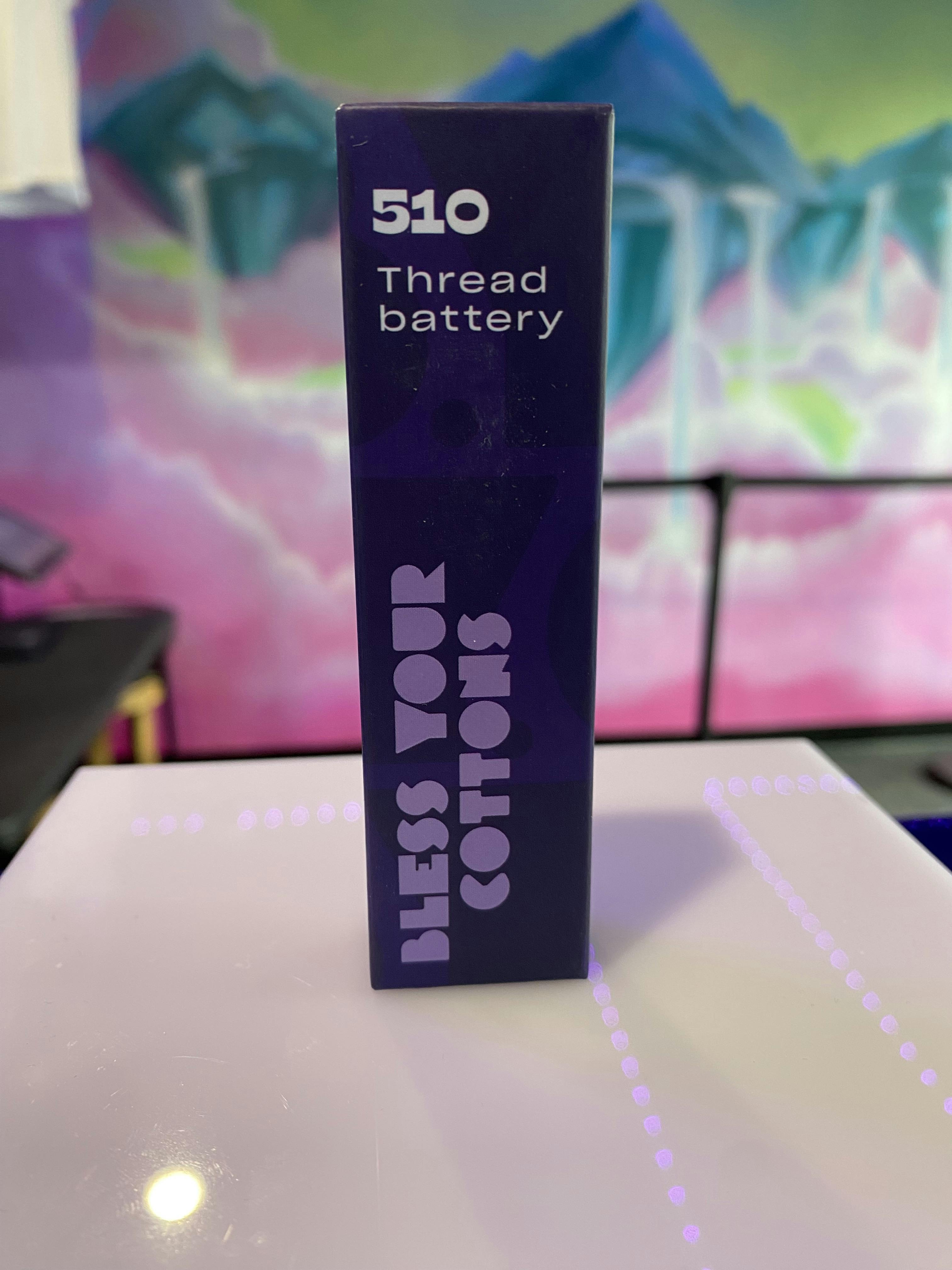 Photograph of Product: BYC Vape Battery 5/10 Thread