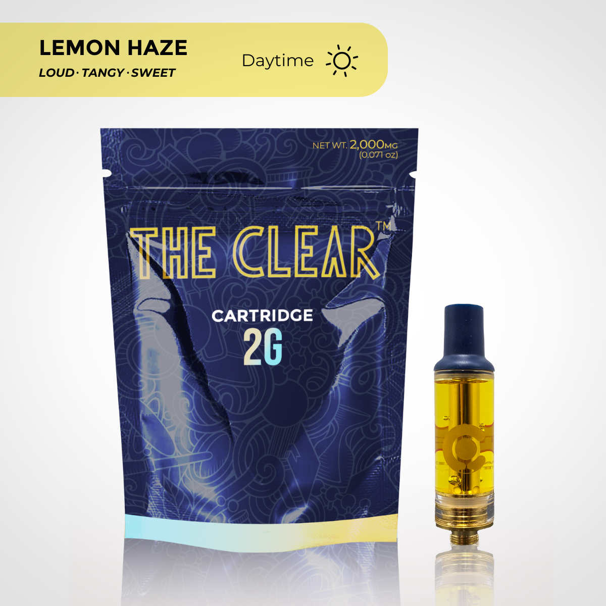 Photograph of product: Lemon Haze | Cart | 2g