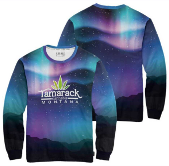 Photograph of Product: Shirts - - Long Sleeve - Light Up the North $45