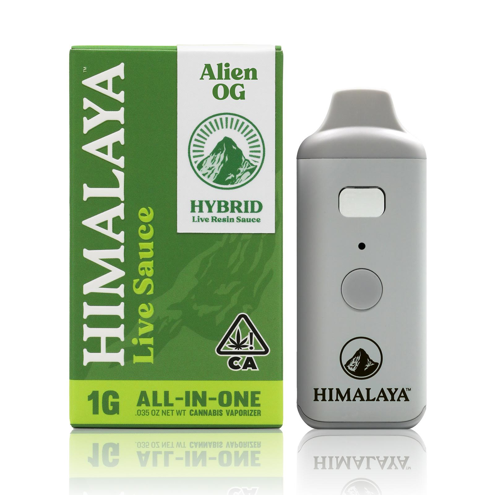 Photograph of product: 1g Alien OG (Hybrid) Live Resin Sauce All-in-One TH-oui:77% $44