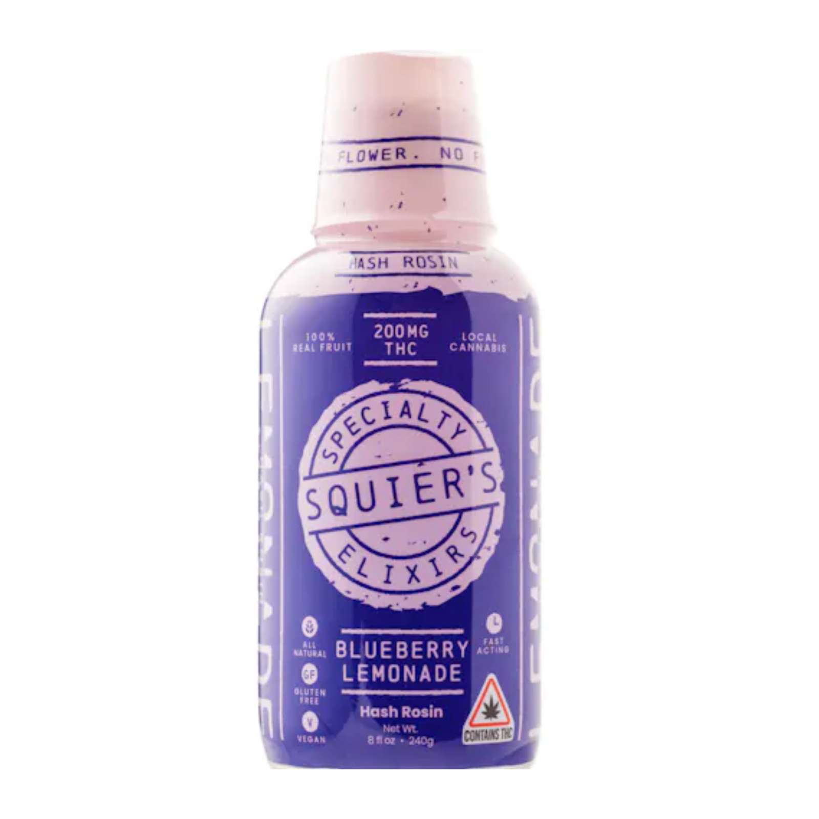 Photograph of product: Blueberry Lemonade au chocolat Rosin Elixir (200mg)