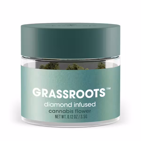 Photograph of product: Grassroots GMO Infused Flower - 3.5g