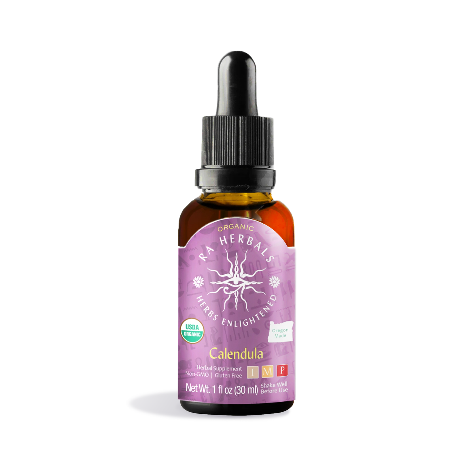 Photograph of product: Ra Herbals Certified Organic Calendula Tincture