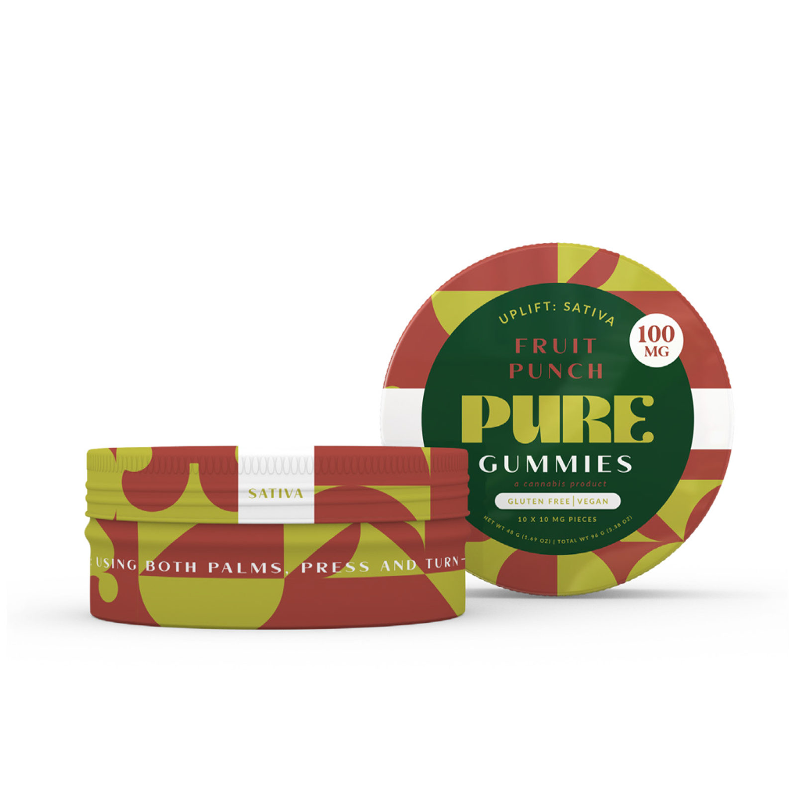 Photograph of product: Fruit Punch Oui'd Gummies | 100mg