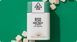 Photograph of product: Emerald Bay Extracts RSO Tablets - White CBG 25mg ea. /