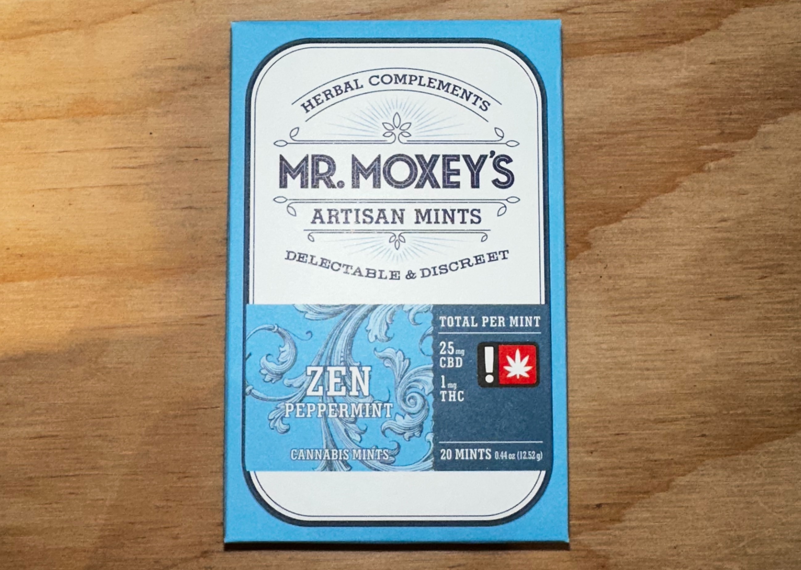 Photograph of product: 25:1 Zen Peppermints