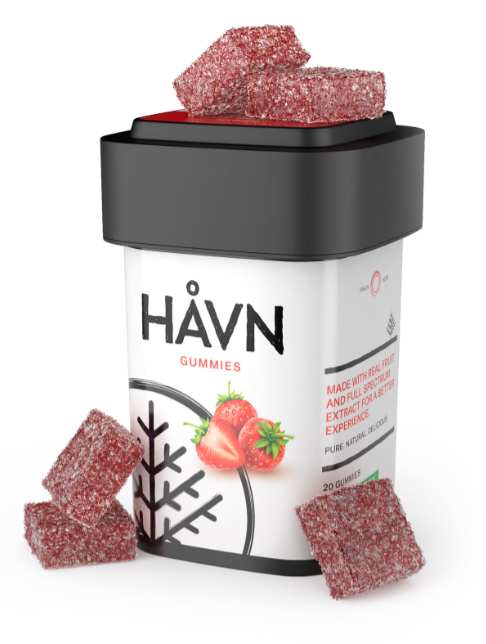 Photograph of product: STRAWBERRY GUMMIES | 1:1 TH-oui:CBD