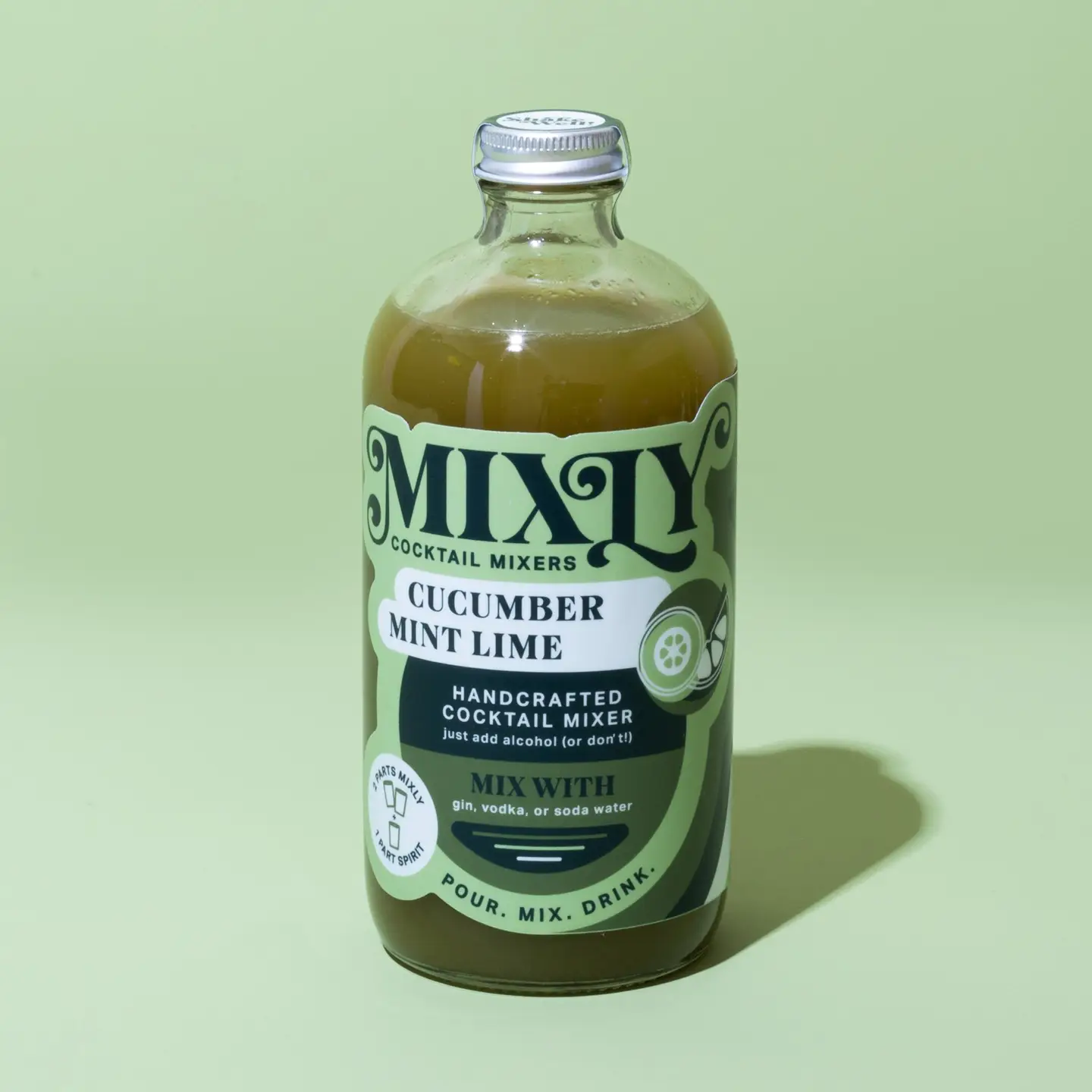 Photograph of product: CUCUMBER MINT LIME MIXER