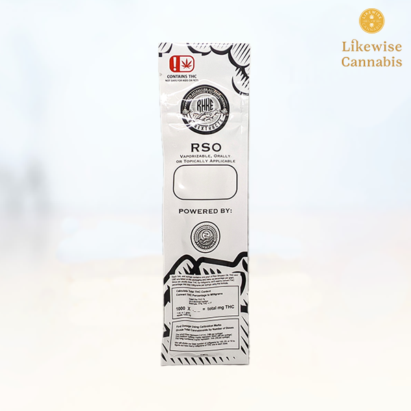 Photograph of product: 1G RSO SYRINGE