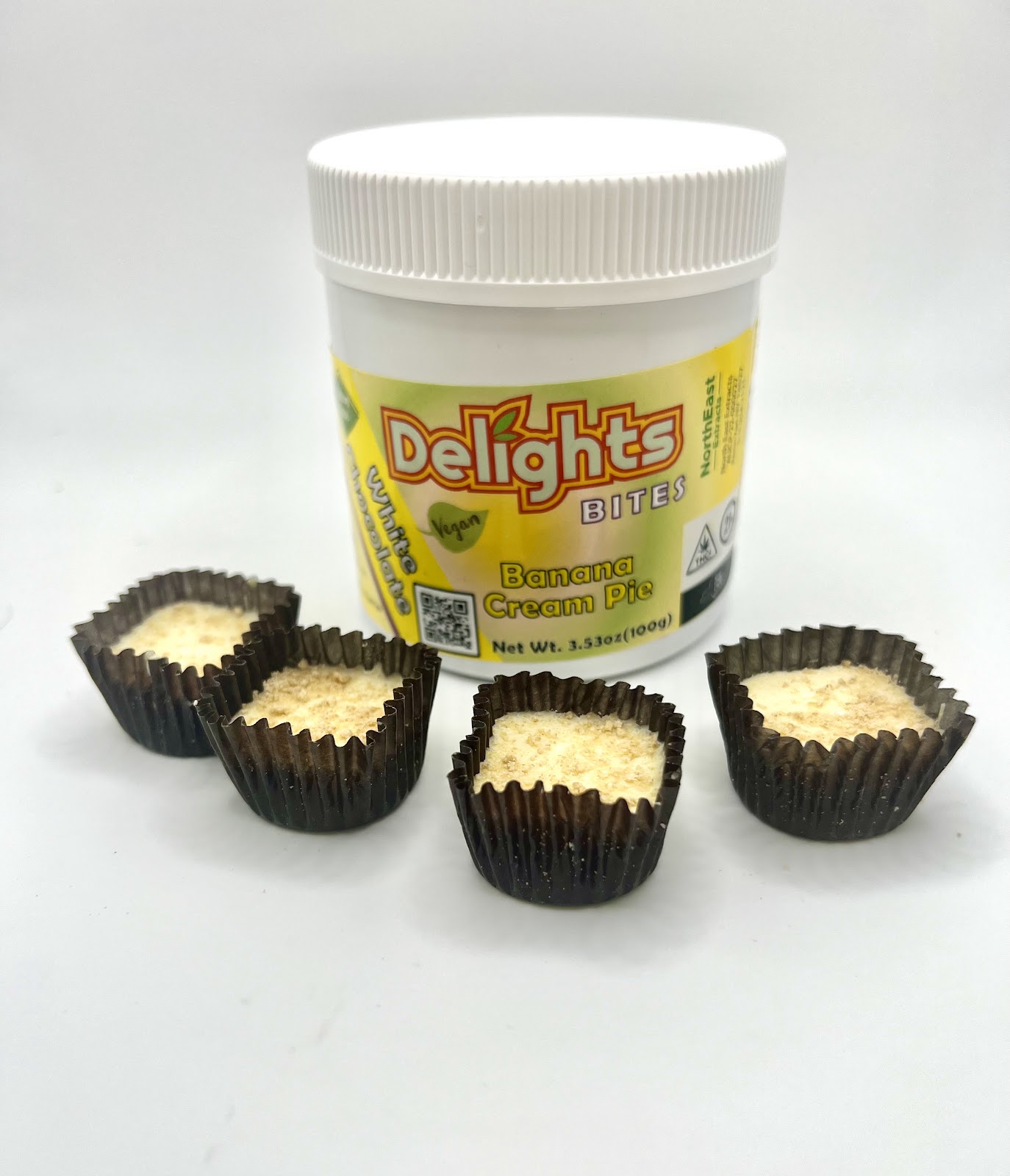 Photograph of product: Delights - WC Banana Creampie - 100mg