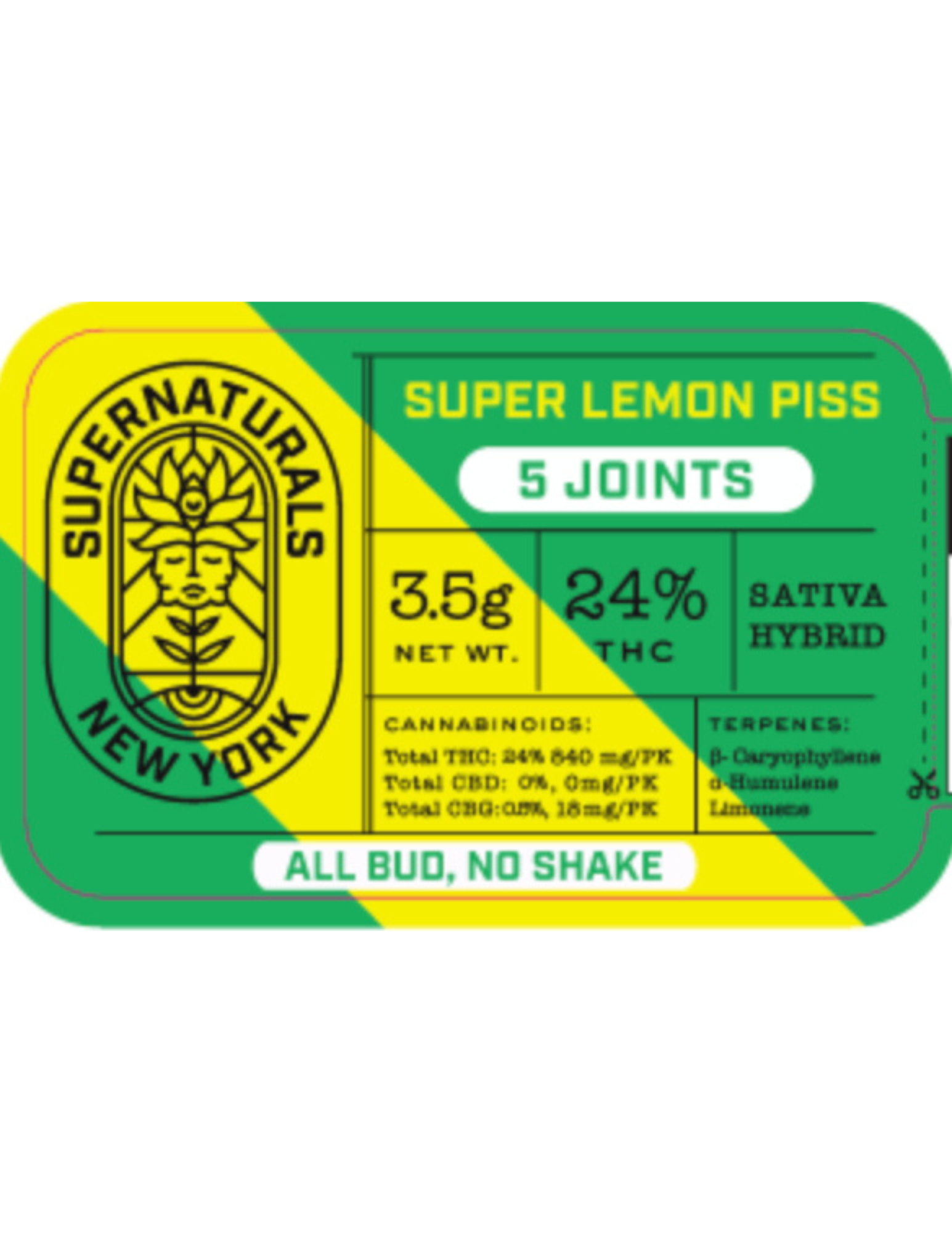 Photograph of product: Supernaturals - Super Lemon Piss 5pk
