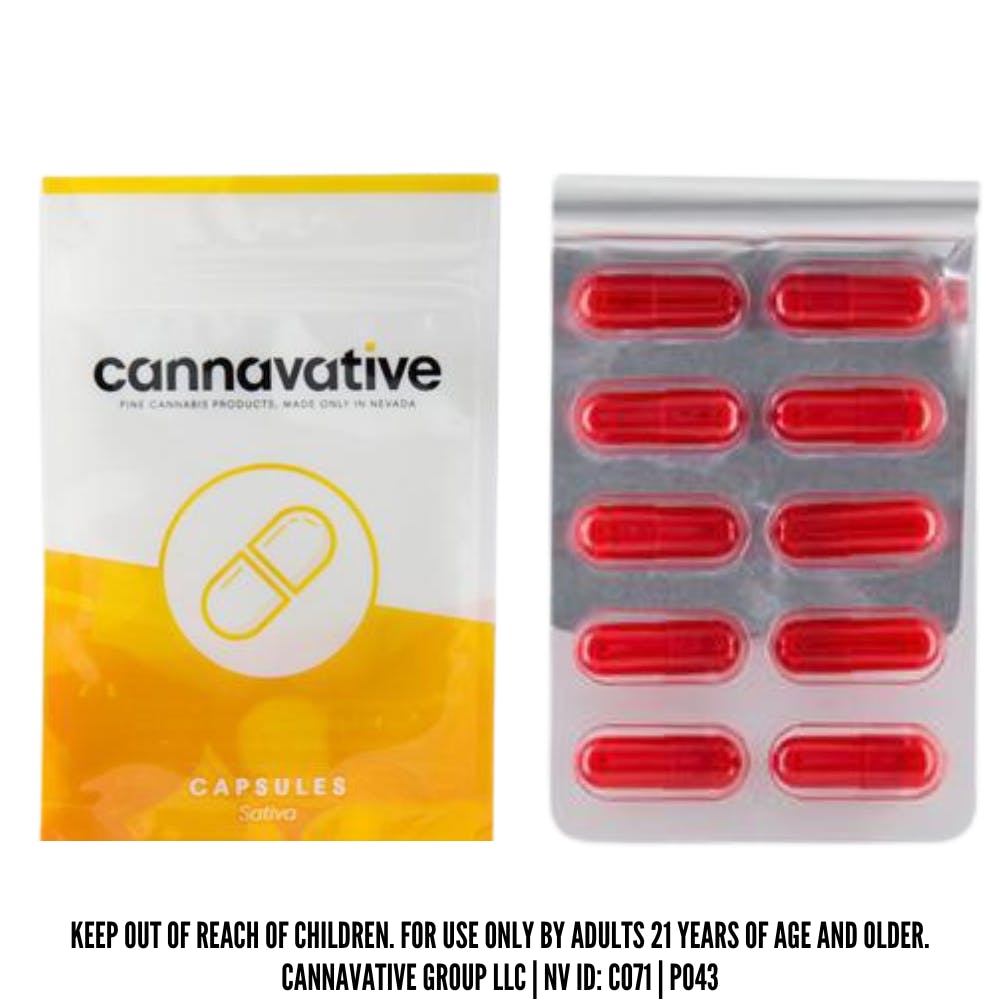 Photograph of product: Capsule Oui'd - 10pk - 100mg - CVG - CannaVative Group