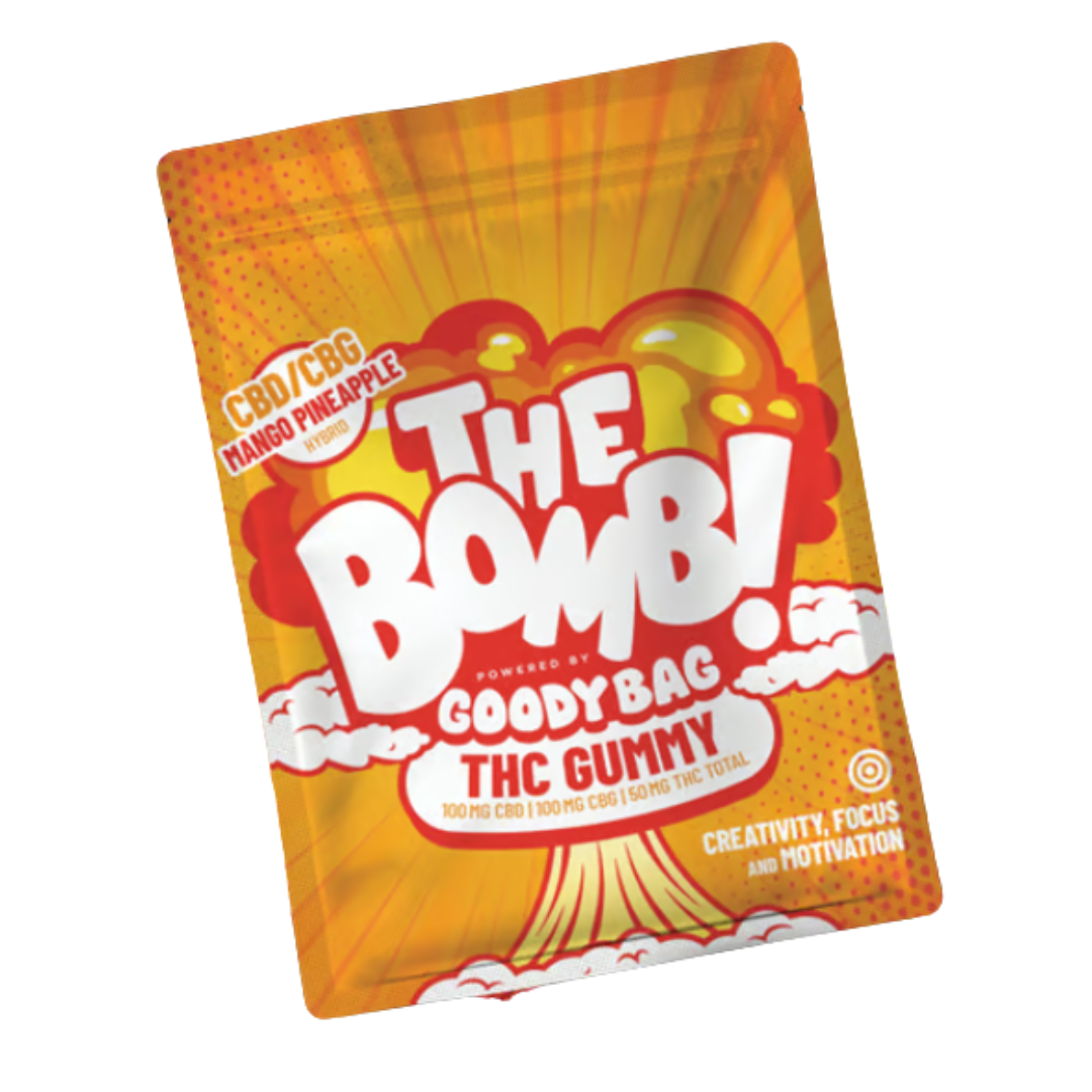 Photograph of product: Goody Bag - Mango Pineapple (200mg)