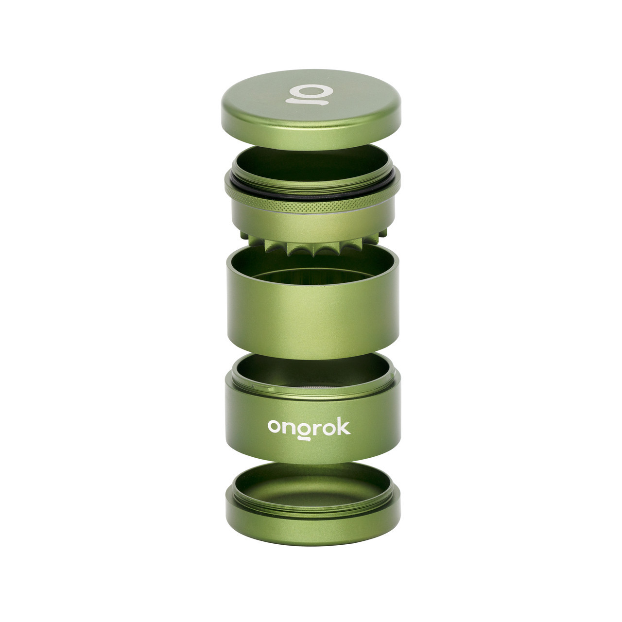 Photograph of product: ONGROK | 5pc Toothless Storage Grinder | Assorted Colors