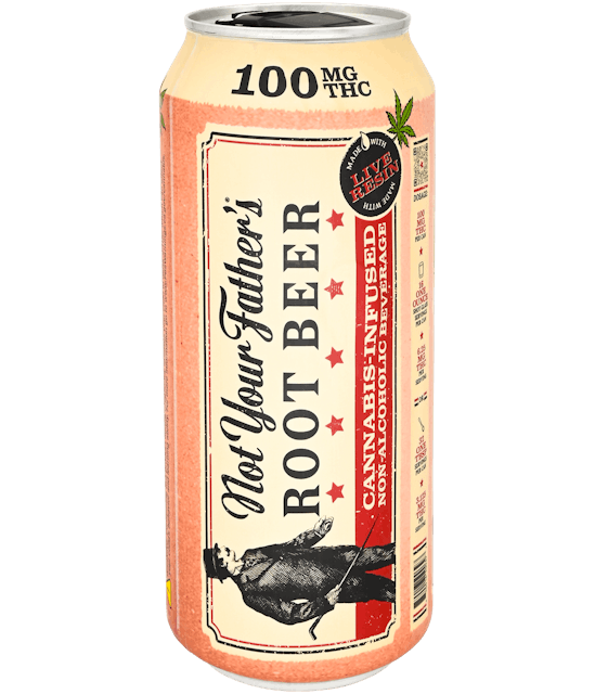 Photograph of product: Not Your Father's Rootbeer Can - 100mg - Retail