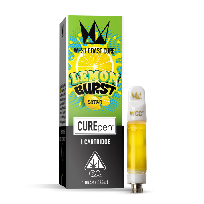 Photograph of product: WCC Lemon Burst CUREpen Cart (S) 1g