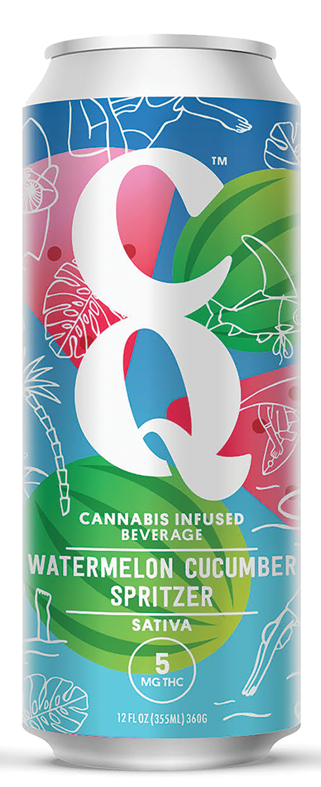 Photograph of product: Watermelon Cucumber Spritzer | 5mg - CQ