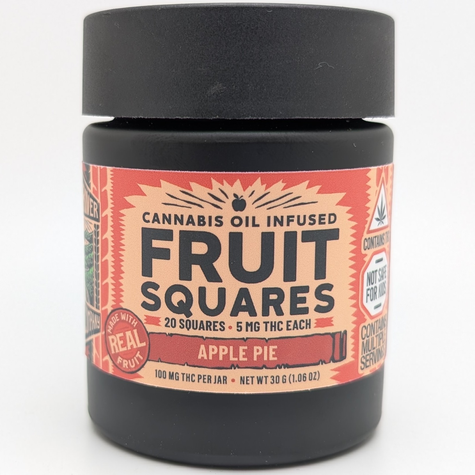 Photograph of product: Fruit Squares- Apple Pie 100mg
