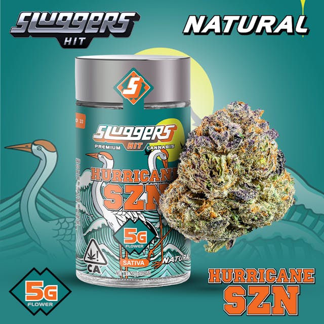 Photograph of product: Hurricane SZN - Jarred Flower - 5g - 