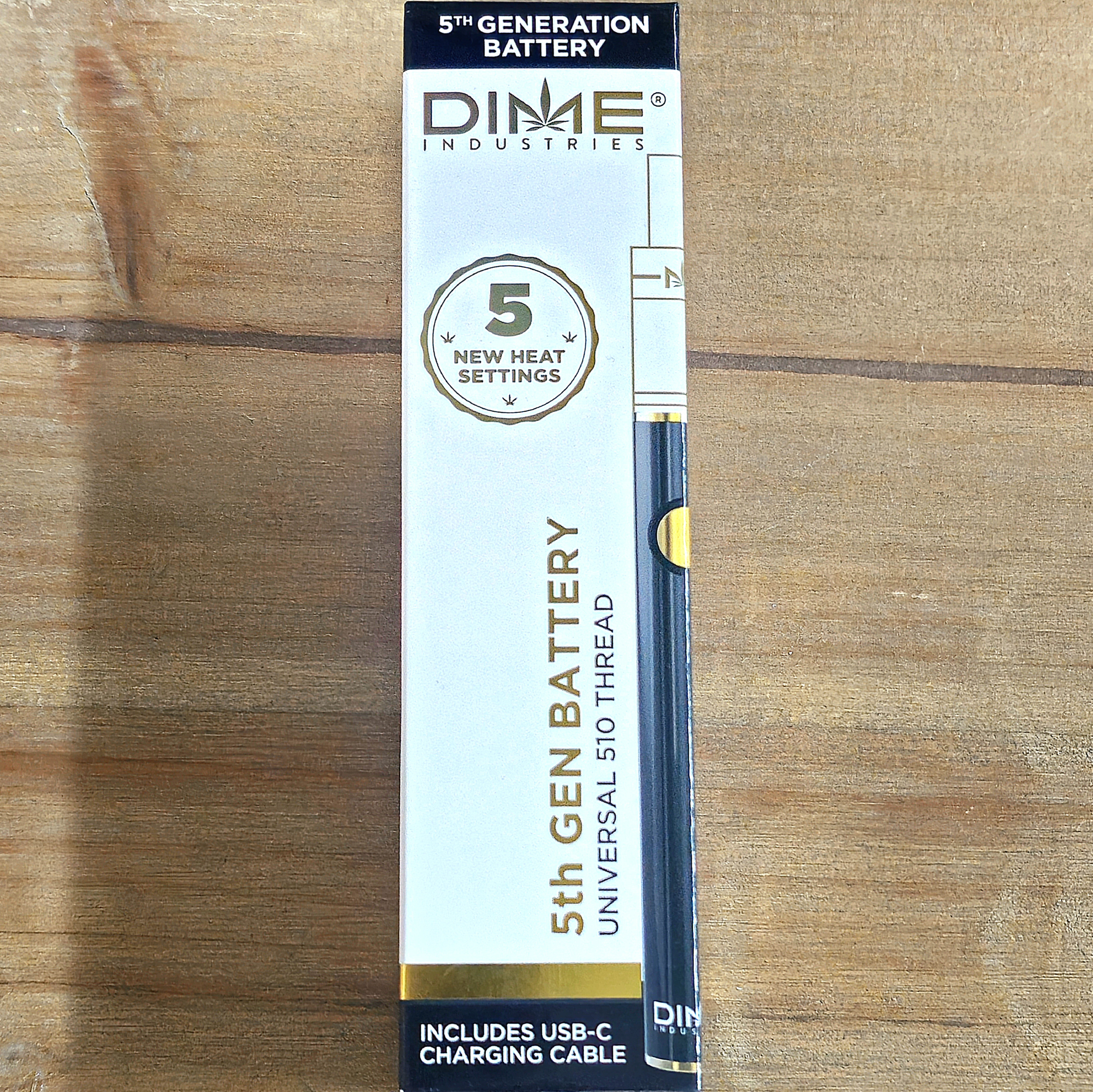 Photograph of product: DIME | Black 510 Battery | 5500