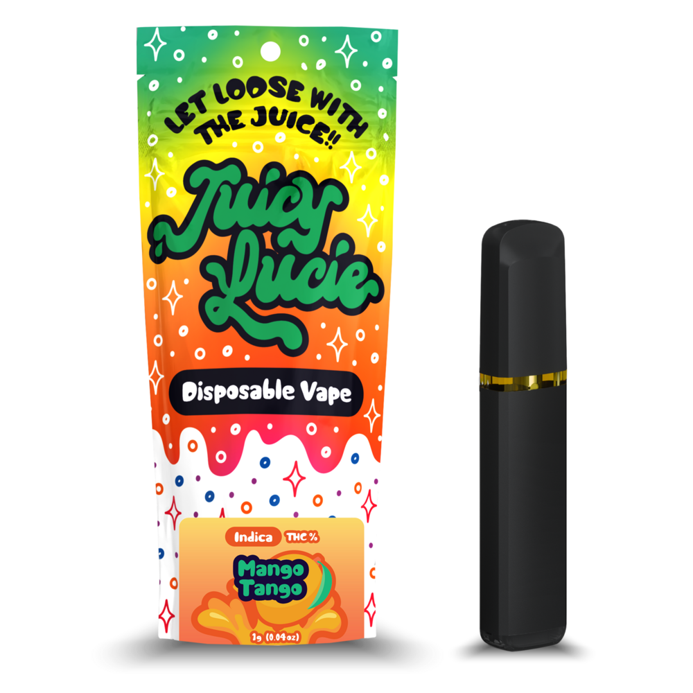 Photograph of product: Juicy Lucie | Mango Tango Disposable Vape | 1g