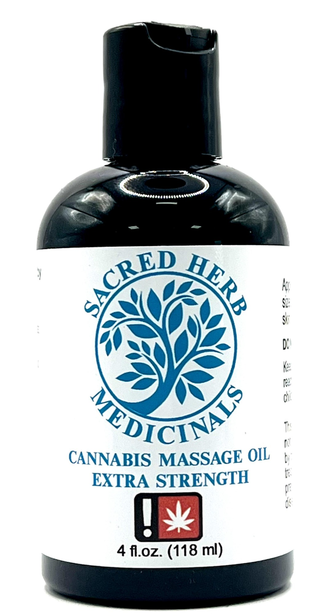 Photograph of product: Sacred Herb | Massage Oil Extra Strength