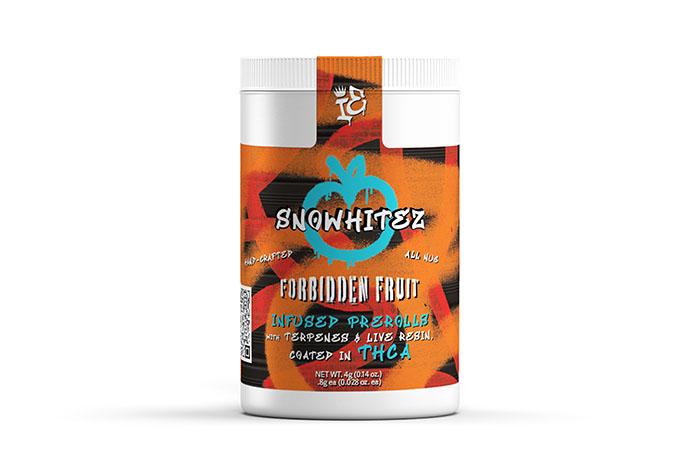 Photograph of Product: Forbidden Fruit 5pk Infused Pre-Rolls