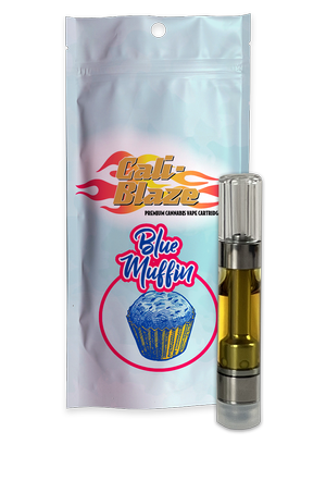 Photograph of product: Cali Blaze - 1g - 510 Cart - Blue Muffin
