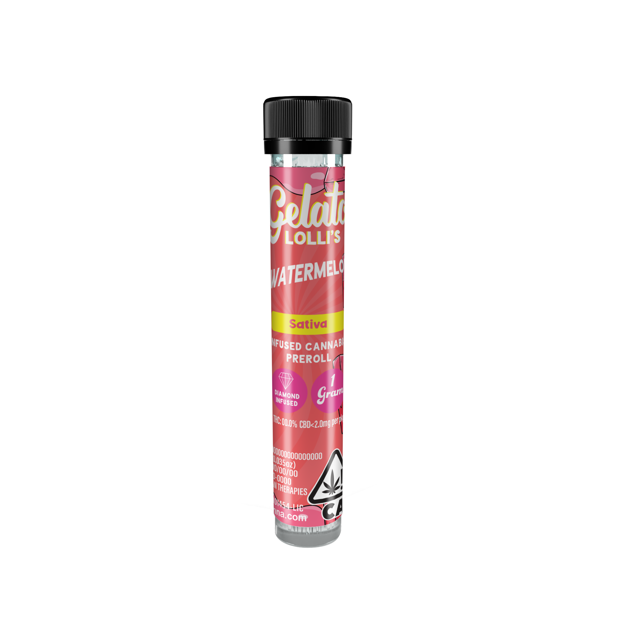 Photograph of product: Gelato | Watermelon 1.2G Lolli