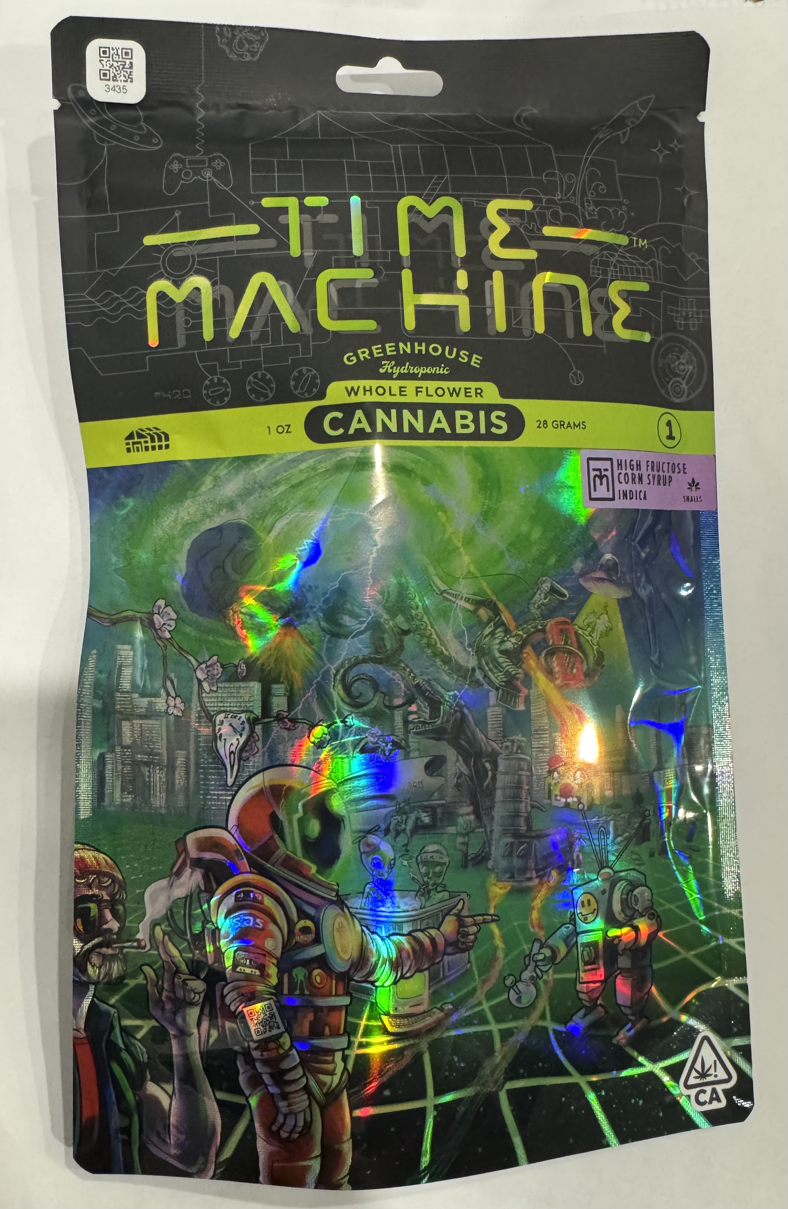 Photograph of product: HIGH FRUCTOSE CORN SYRUP 28G FLOWER - 28 G