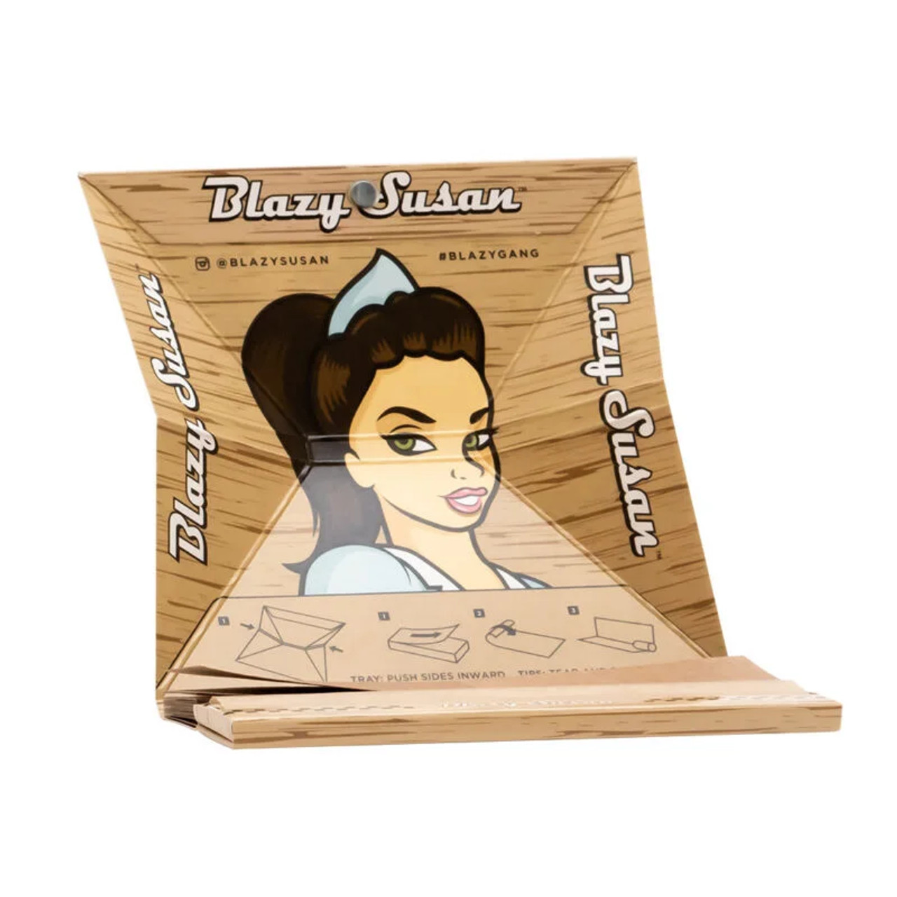 Photograph of product: Blazy Susan - Deluxe Rolling Kit - 1 1/4" Unbleached