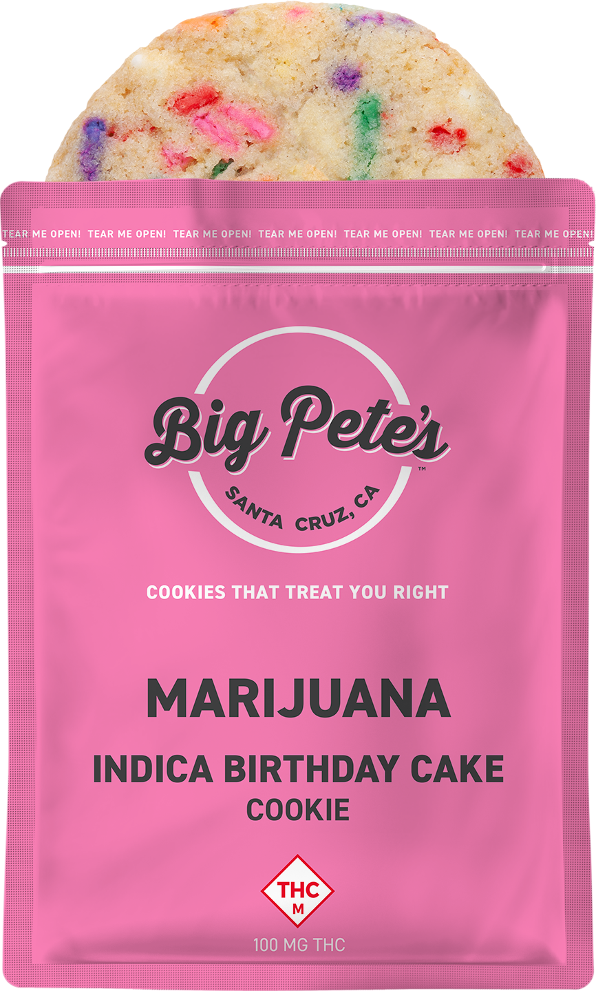 Photograph of product: Birthday Cake - 100mg