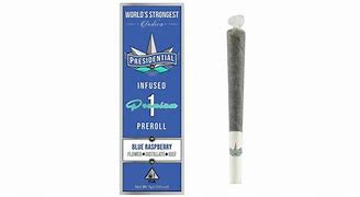 Photograph of product: (57116) PRES 1g Blue Raspberry Moonrock Infused Pre-roll