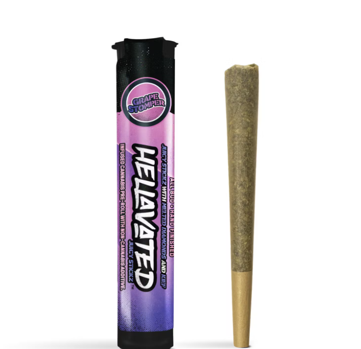 Photograph of product: Hellavated | Grape Stomper - 0.75g Juicy Stickz