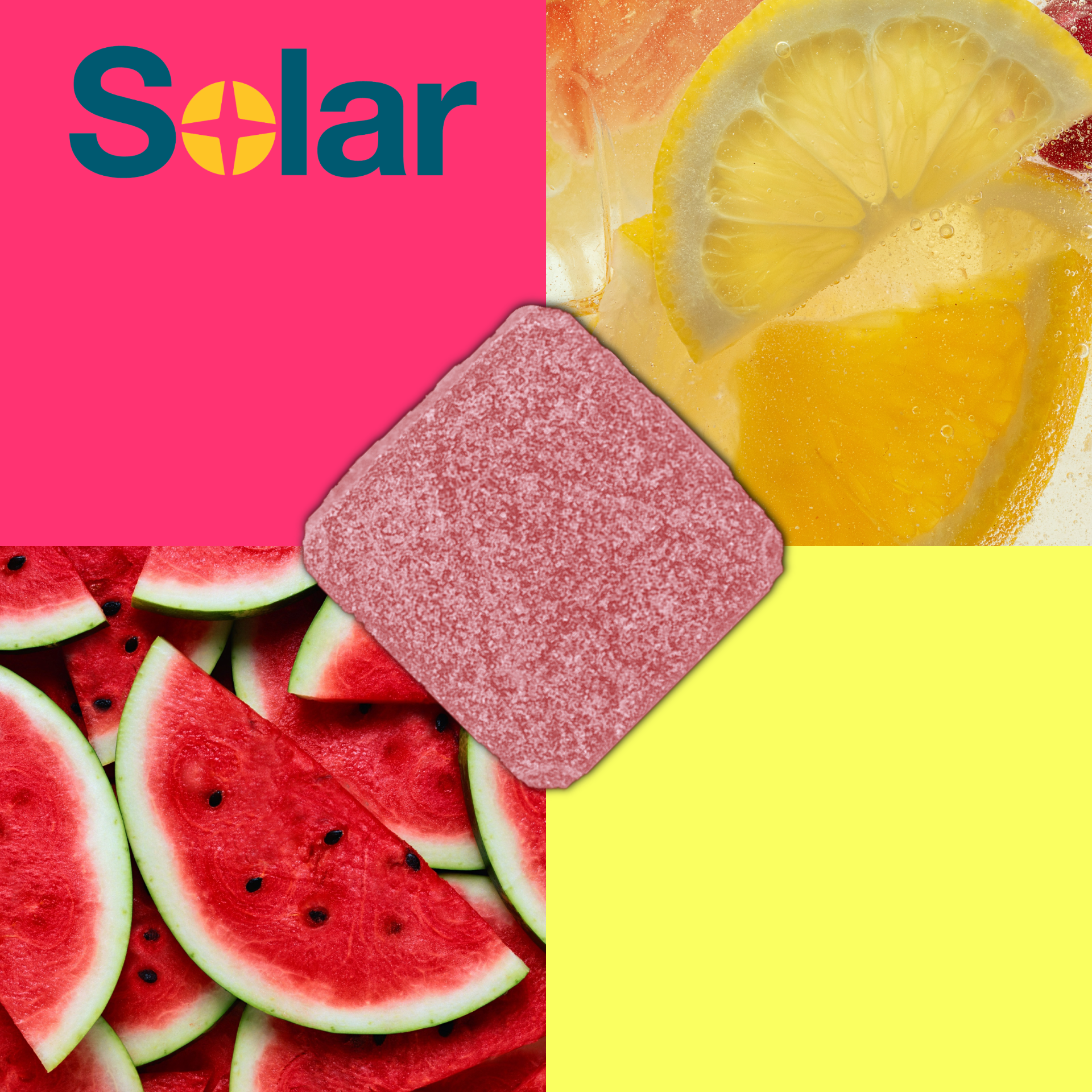 Photograph of product: Unwind 1:1 | Watermelon Lemonade | Solar Gummies | 20pk