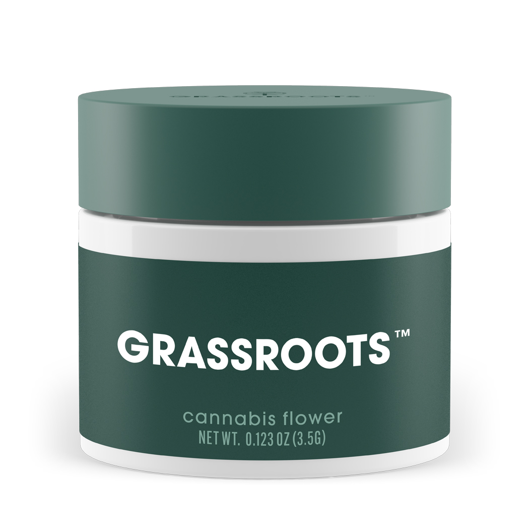 Photograph of product: Grassroots - Nuclear Muffins - 3.5G Flower