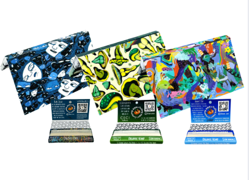 Photograph of product: Rolling Papers - 1.25in Slim - Assorted Colors