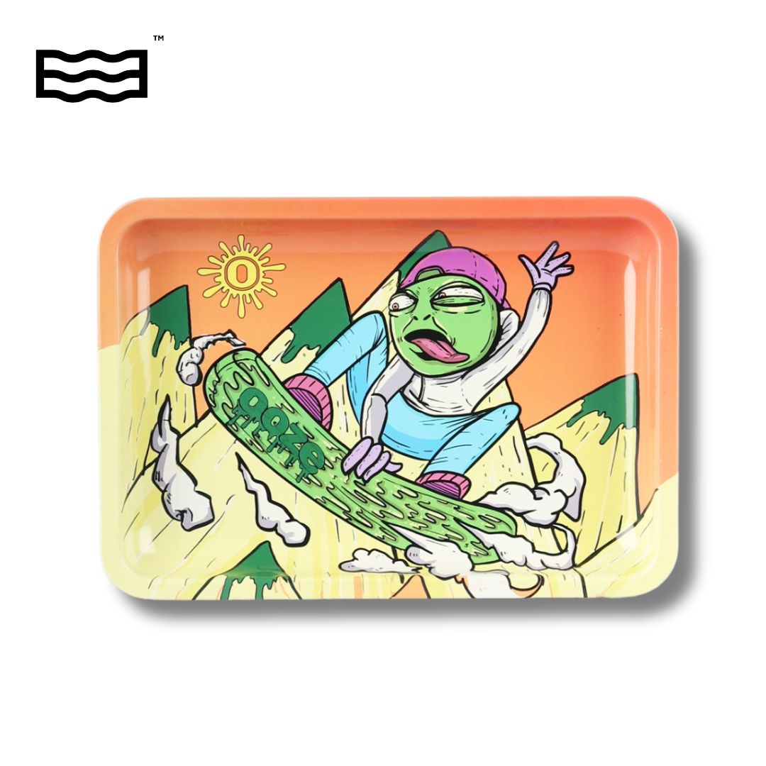 Photograph of product: Ooze Rolling Tray Metal Slime Carver - Large