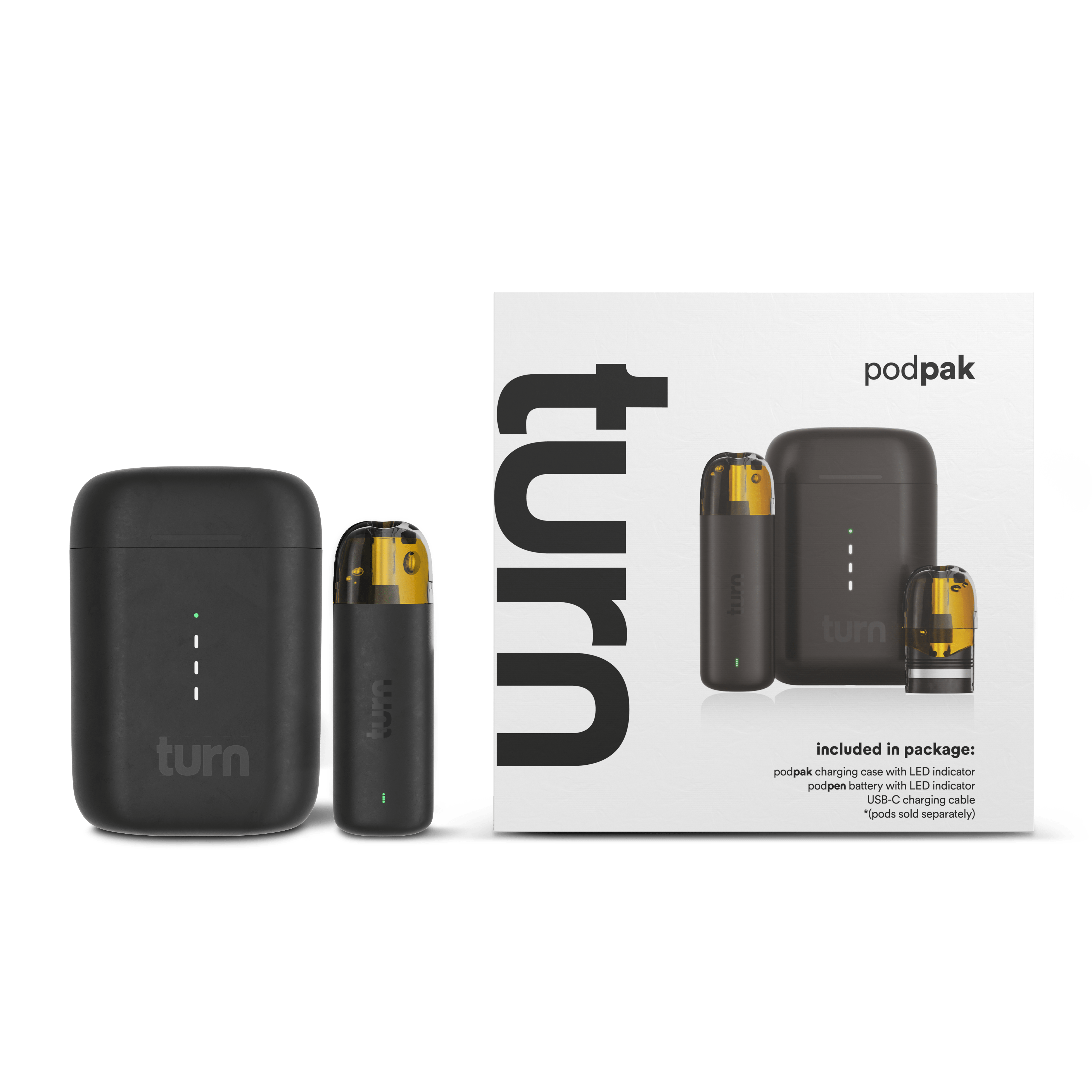 Photograph of product: Turn Podpak Battery  Black