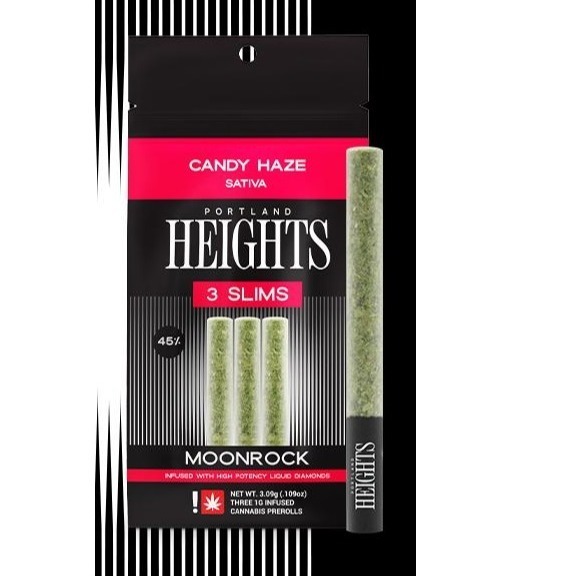 Photograph of product: Portland Heights > Moonrock Slims Infused 3Pk x 1.03g > Oui'd > Supreme Dream