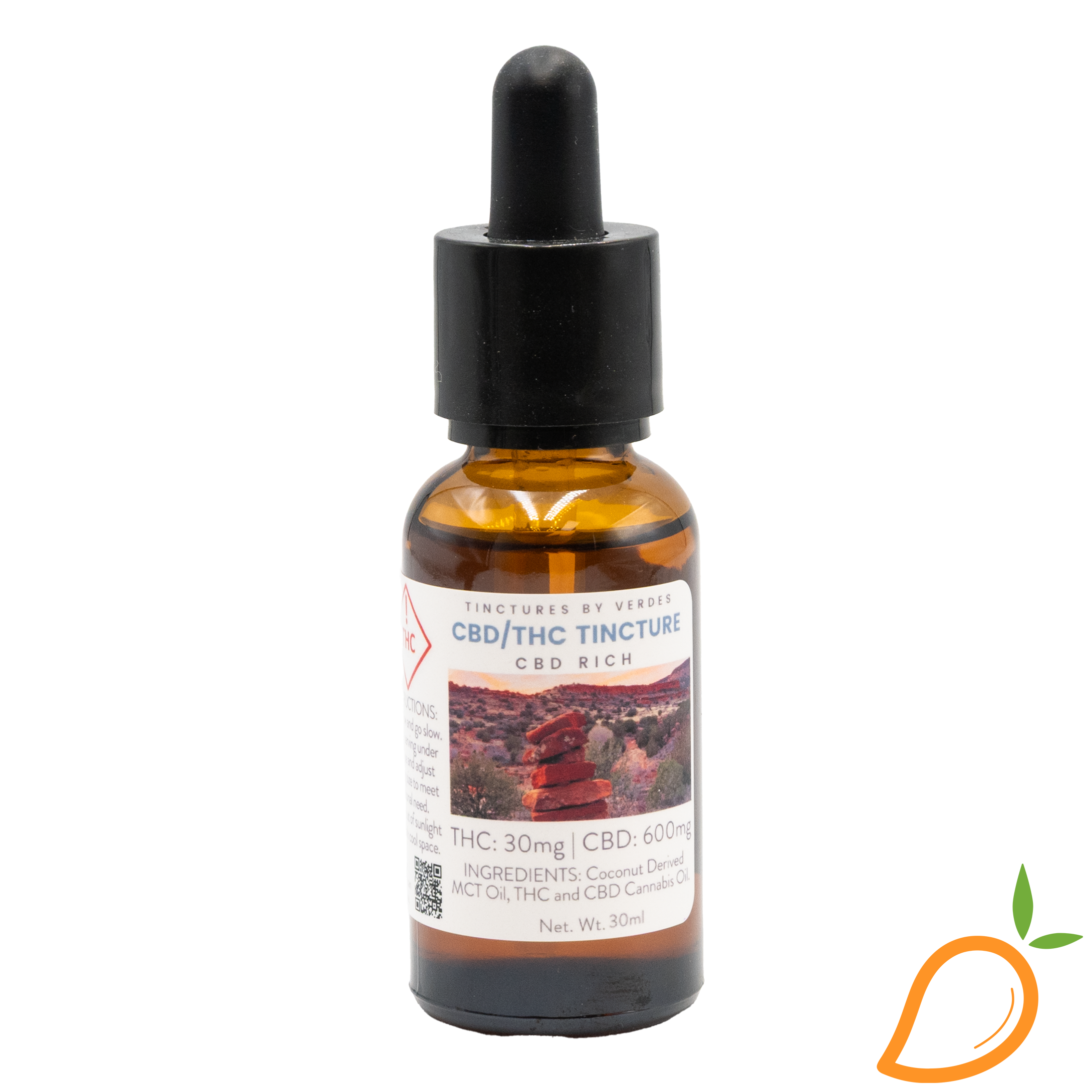 Photograph of product: 20:1 Balanced Tincture Verdes Oui'd